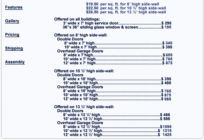 Storage Shed Kits